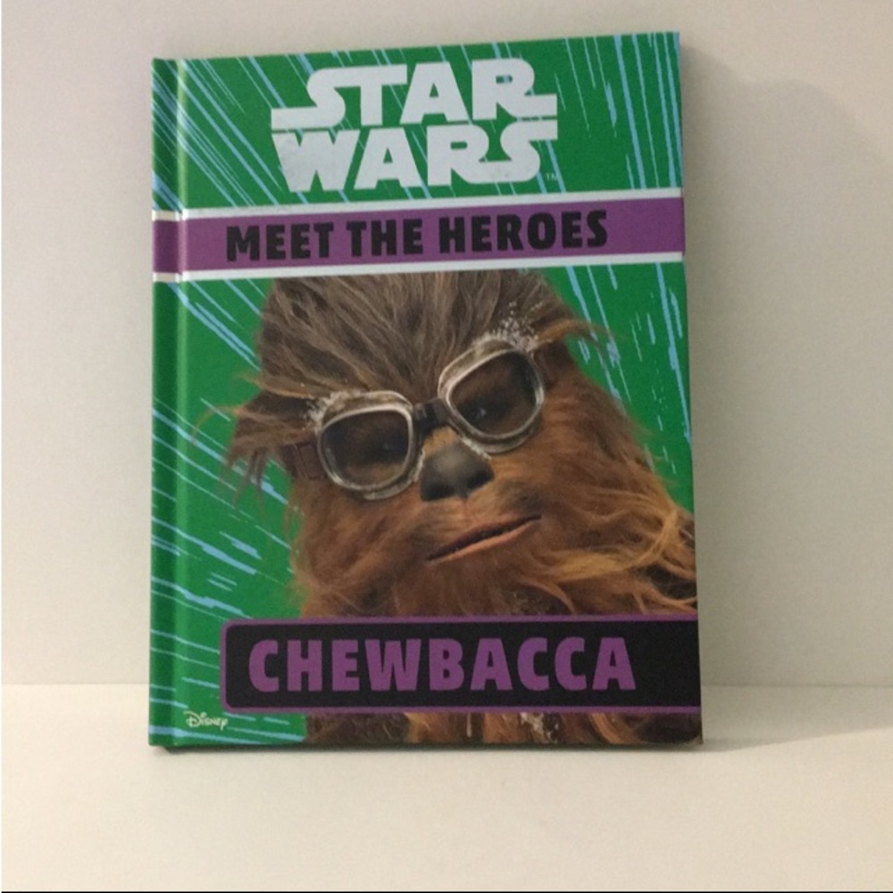 Disney Star Wars Meet The Heroes Book  - Chewbacca Hardcover collection